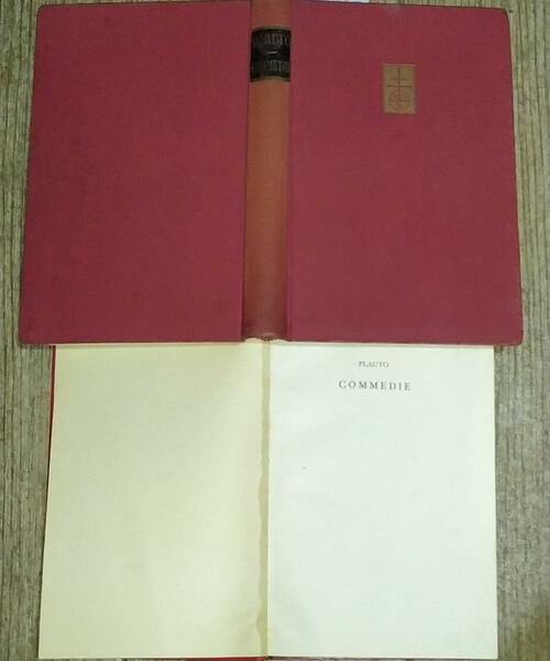 Commedie Vol. I - II. Vol.i: aulularia - miles glorosus. … | Immagine principale