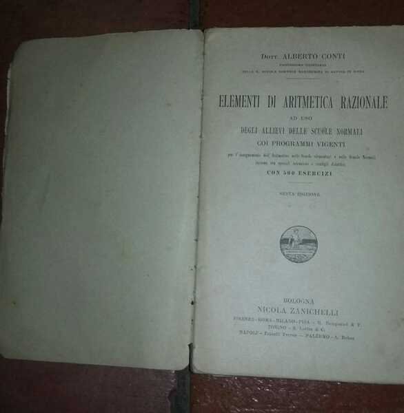 Elementi di Aritmetica Razionale