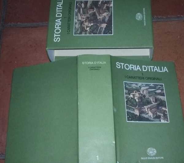 Storia d'Italia Vol.I. I Caratteri Originali | Immagine principale