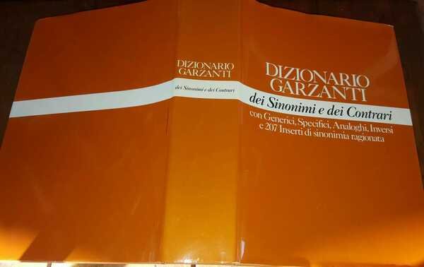 Dizionario Garzanti dei sinonimi e contrari