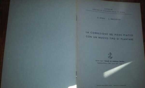 La correzione del piede piatto con un nuovo tipo di …