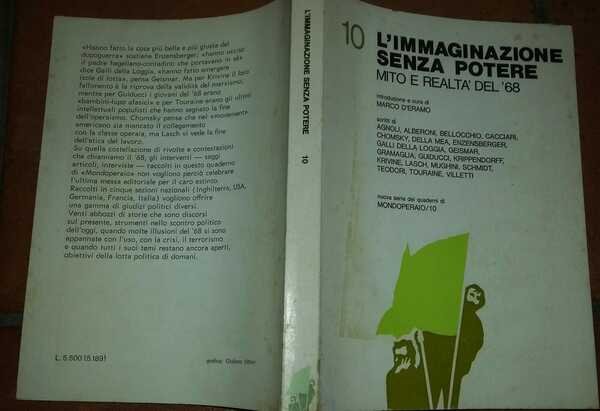 L'immaginazione senza potere. Mito e realta' del '68 | Immagine principale