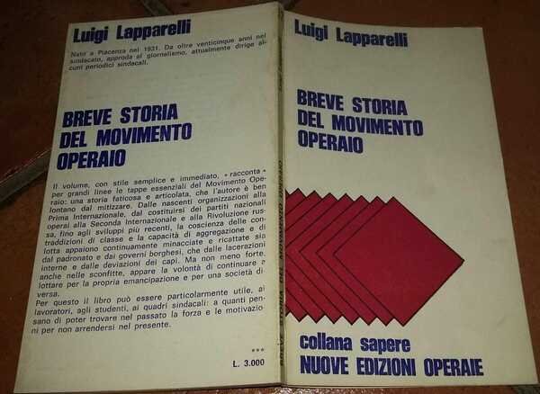 Breve storia del movimento operaio