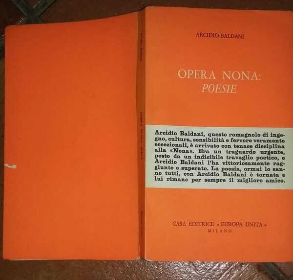 Opera Nona:Poesie