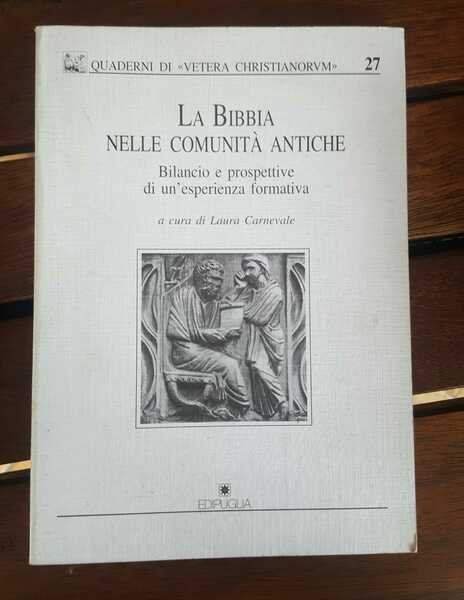 La Bibbia nelle comunita' antiche