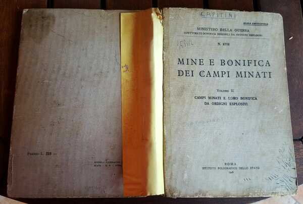 Mine e bonifica dei campi minati volume II