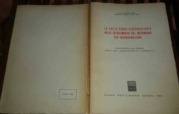 La justa causa dispensationis Nello sciogliomento del matrimonio per inconsumazione | Immagine principale