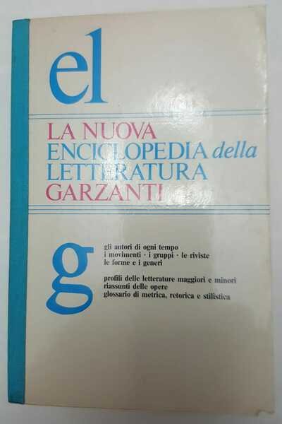 La nuova enciclopedia della letteratura Garzanti el