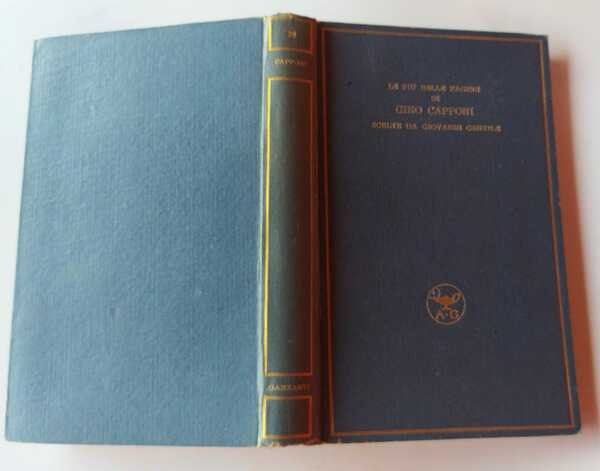 Le piu' belle pagine di Gino Capponi | Immagine principale