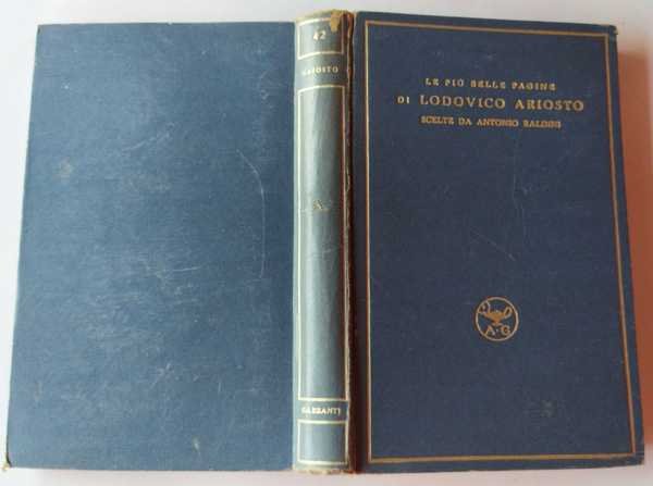 Le piu' belle pagine di Lodovico Ariosto | Immagine principale