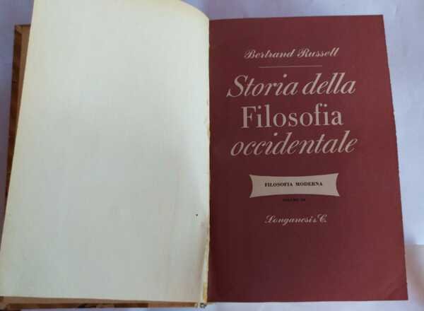 Storia della filosofia occidentale Volume III
