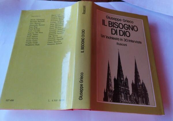 Il bisogno di Dio. Un inchiesta in 30 interviste | Immagine principale