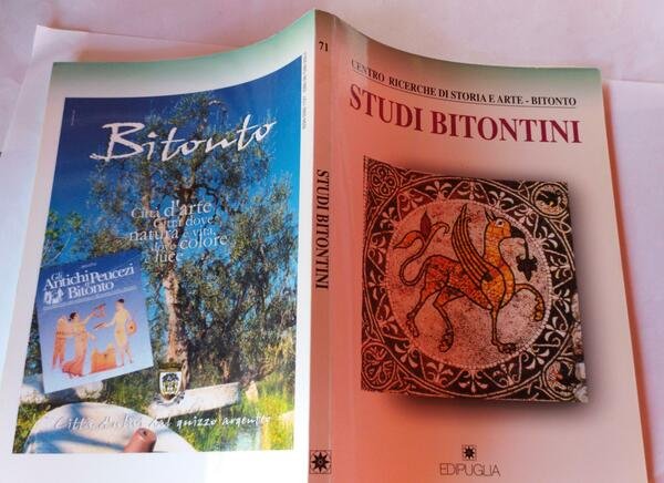 Studi Bitontini 71 | Immagine principale