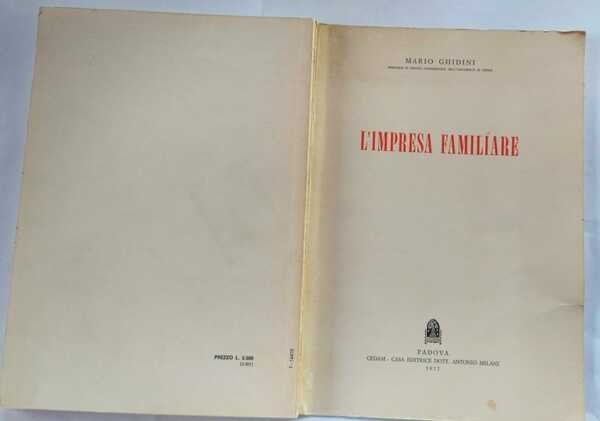 L'impresa familiare | Immagine principale