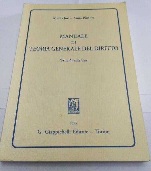Manuale di teoria generale del diritto
