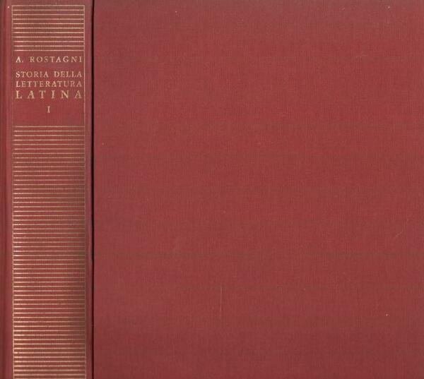 Storia della letteratura latina, volume I: la Repubblica