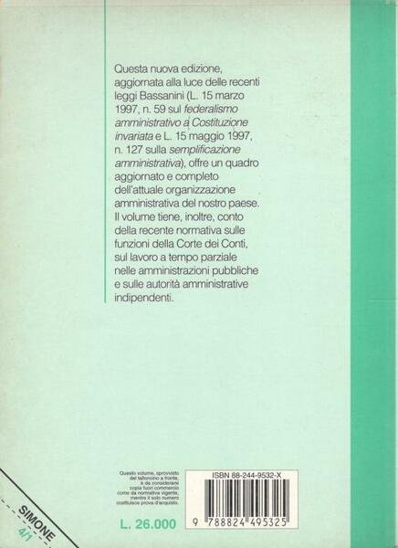 Compendio di diritto amministrativo