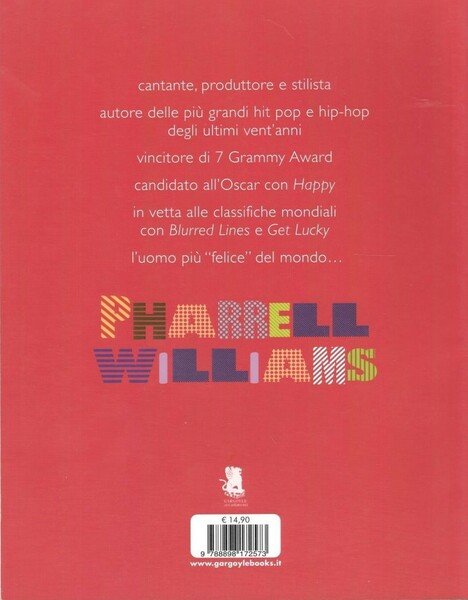 Pharrell Williams, because i'm happy