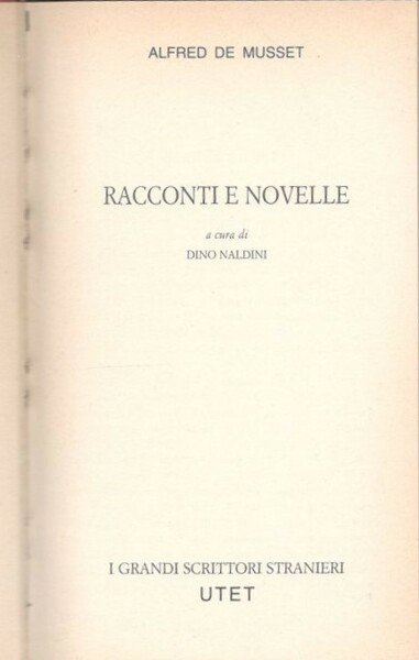Racconti e novelle