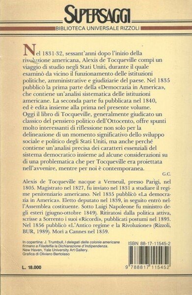 La democrazia in America, un classico del pensiero politico dell'Ottocento | Immagine Gallery 3