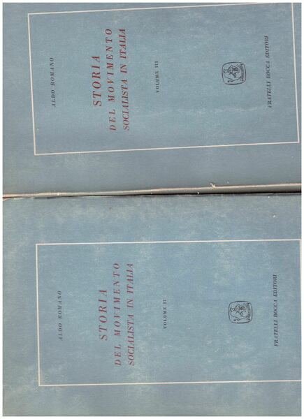 STORIA DEL MOVIMENTO SOCIALISTA IN ITALIA VOL. I (1861-1870) VOL. … | Immagine Gallery 1