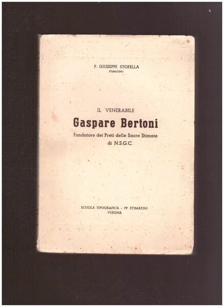 IL VENERABILE GASPARE BERTONI | Immagine principale