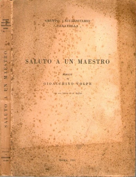 Saluto a un maestro | Immagine principale