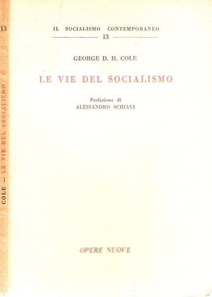 Le vie del socialismo