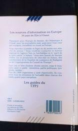 Les sources d'information en Europe