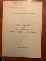 Inaugurazione della XXV sessione anno accademico 1973-74 | Immagine Gallery 2