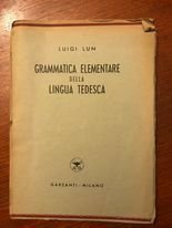 gGrammatica elementare della lingua tedesca
