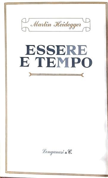 Essere e tempo | Immagine principale