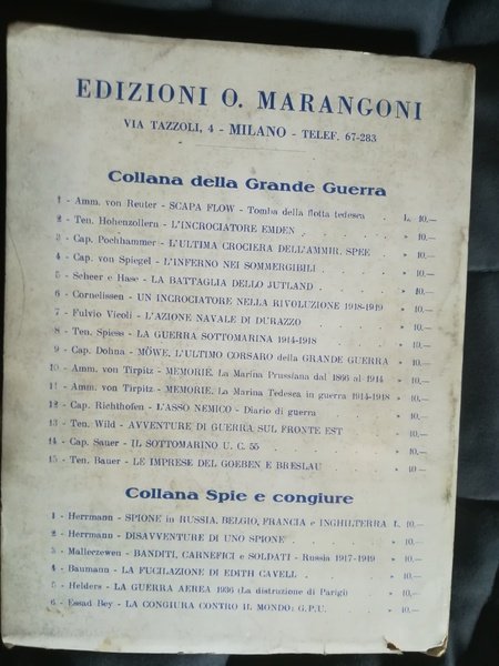 Memorie. La Marina POrussiana dal 1866 al 1914.