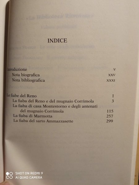 Le fiabe del Reno
