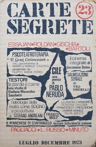 Carte segrete 23