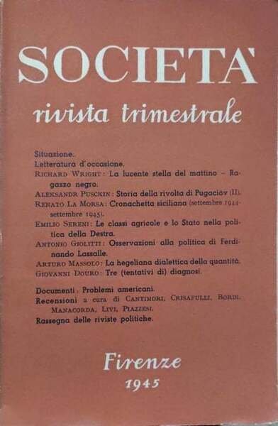 Società.  1945 N. 4