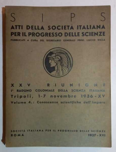 Atti della Società Italiana per il progresso delle Scienze (XXV … | Immagine Gallery 3