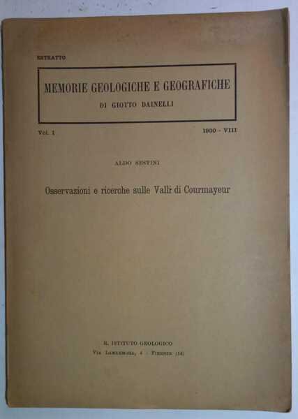 Osservazioni e ricerche sulle Valli di Courmayeur | Immagine Gallery 2