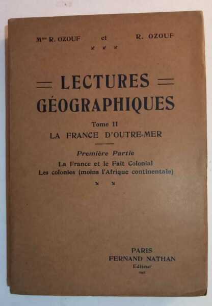 Lectures geographiques | Immagine principale