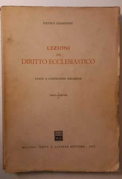 Lezioni di Diritto Ecclesiastico | Immagine Gallery 2