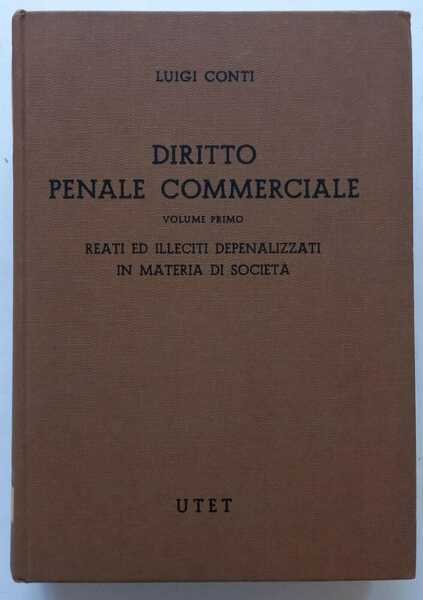 Diritto penale commerciale (Vol. 1)