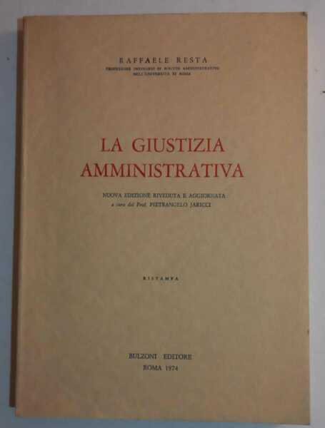 La giustizia amministrativa