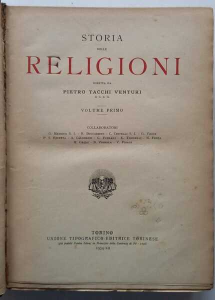 Storia delle Religioni. 2 Volumi. | Immagine Gallery 4