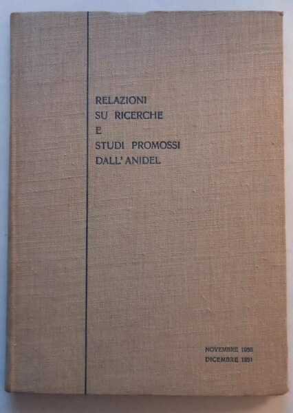 Relazioni su ricerche e studi promossi dall'Anidel (Estratti). | Immagine Gallery 5