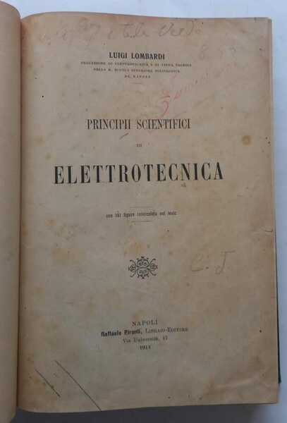 Principii scientifici di elettrotecnica