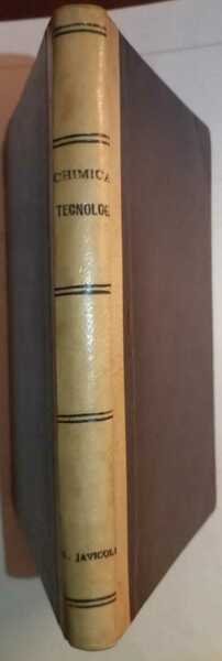 Appunti di Chimica tecnologica