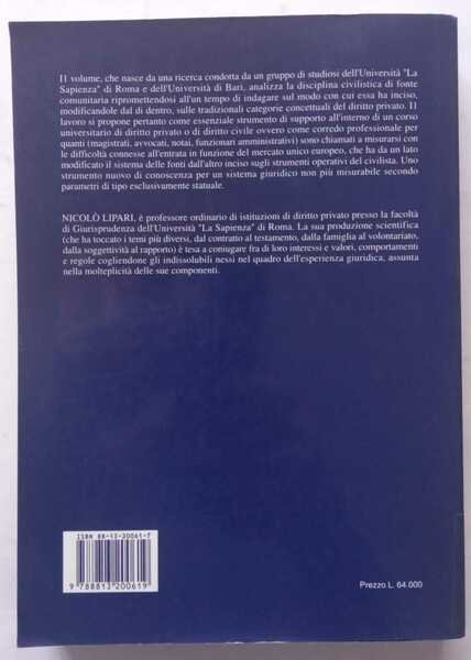 Diritto privato Europeo. Volume secondo.