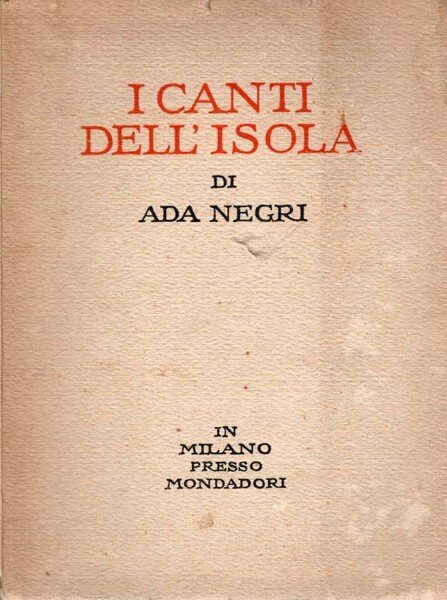 I canti dell'isola | Immagine principale