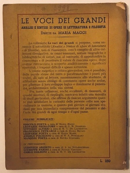 Angelo poliziano: il poeta del bel canto
