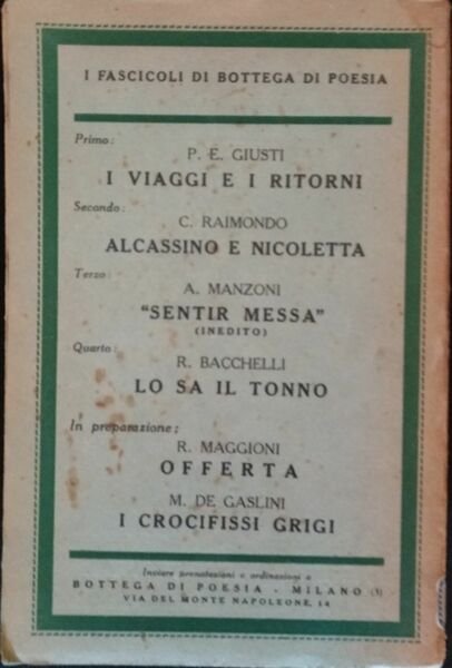 Sentir Messa. Libro della lingua italiana contemporaneo dei Promessi Sposi. … | Immagine Gallery 2